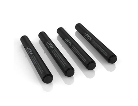 Lintex pennor svart, 4-pack